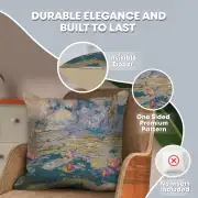 Monet's Water Lilies Belgian Sofa Pillow Cover | Feature