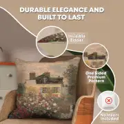 Monet's Mansion Belgian Sofa Pillow Cover | Feature