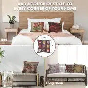 All over Pansies Cushion | Application