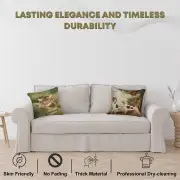 Sleeping Cat Green French Couch Cushion | Quality