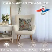 Rabbit as William Morris Left Small French Couch Cushion | Quality