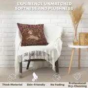 Licorne Captive In Red French Couch Cushion | Quality