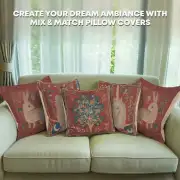 Rabbit in Blue II French Couch Cushion | Orientation