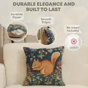 Medieval Squirrel French Couch Cushion | Feature