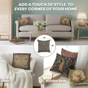 Tree In Blue French Couch Cushion | Application