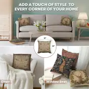 Tree In Cream I French Couch Cushion | Application