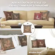 La Licorne a la Fontaine French Couch Cushion | Application