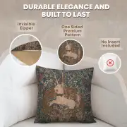 La Licorne Captive I French Couch Cushion | Feature