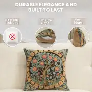 W. Morris Orange Tree French Couch Cushion | Feature