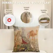 Cheval Drape I French Couch Cushion | Feature