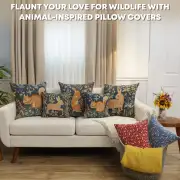 Tree Squirrel Tapestry Cushion Cover - 19 in. x 19 in. Cotton by Charlotte Home Furnishings Inc | Orientation