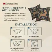 Medieval Rabbit Running French Couch Cushion | Life Style 1