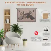 Tournament of Knights Roi Rene Belgian Wall Tapestry | Family