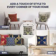 Medieval Crest I Belgian Sofa Pillow Cover | Application