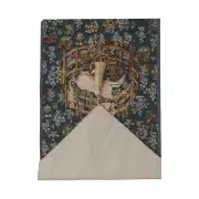 Licorne Captive Bleu Small Decorative Table Mat | Close Up 4