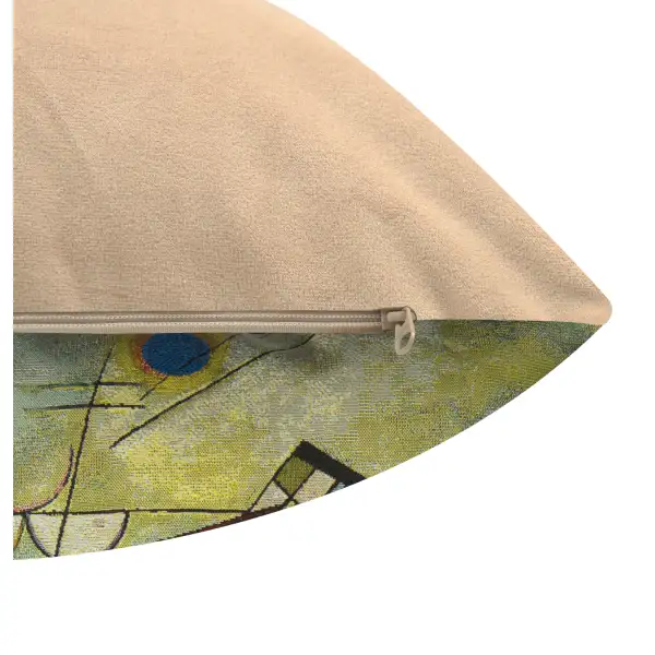 Composition VIII by Kandisnky Belgian Sofa Pillow Cover | Close Up 4