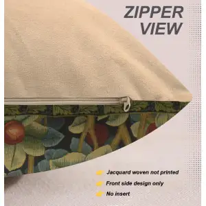 Orange Tree By William Morris Belgian Cushion Cover - 18 in. x 18 in. Cotton/Viscose/Polyester by William Morris