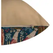 Wine Making Small Tapestry Cushion Cover - 14 in. x 14 in. Cotton by Charlotte Home Furnishings Inc | Close Up 4