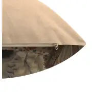 Cat With Harp Belgian Sofa Pillow Cover | Close Up 4