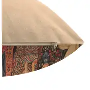 Medieval Hearing Small Belgian Sofa Pillow Cover | Close Up 3