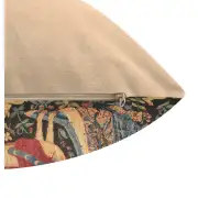 Medieval Touch Large Belgian Sofa Pillow Cover | Close Up 4