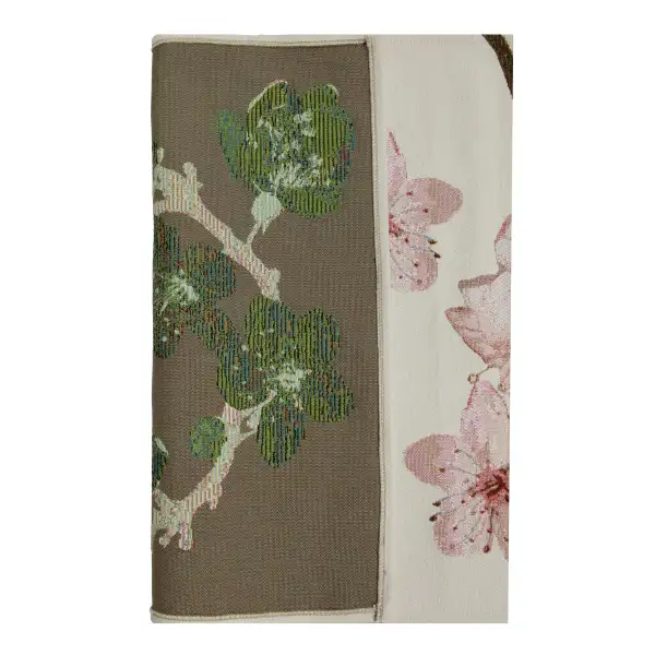 Cherry Blossom White Decorative Table Mat | Close Up 5