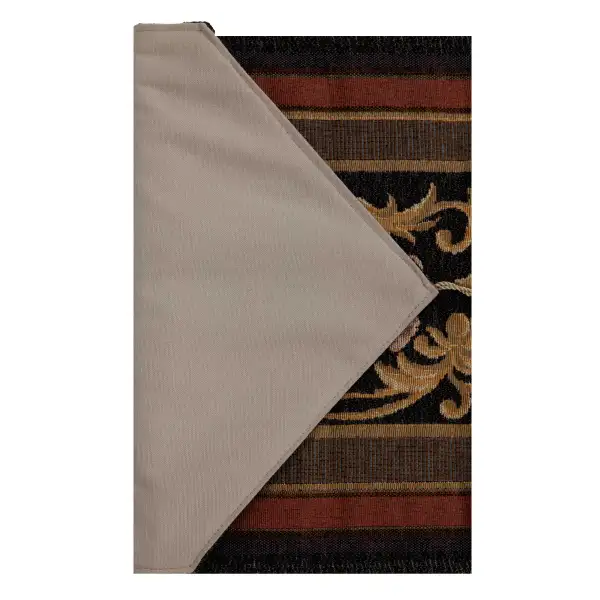 Josephine Dark Large Decorative Table Mat | Close Up 4