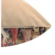 A Mon Seul Desir Belgian Sofa Pillow Cover | Close Up 2