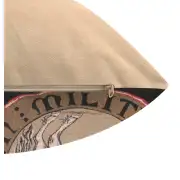 Sceau Templier I Belgian Sofa Pillow Cover | Close Up 5