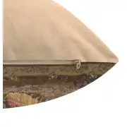 Garden Party Left Panel Belgian Sofa Pillow Cover | Close Up 4