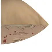 Heart Rabbit Alice In Wonderland French Couch Cushion | Close Up 5