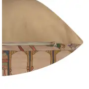 Bayeux Le Repas French Couch Cushion | Close Up 2