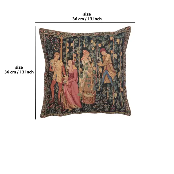 The Harvest III Belgian Cushion Cover | 13x13 in