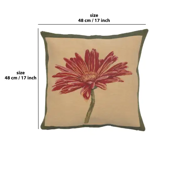 Redoute Gerba II Belgian Cushion Cover | 17x17 in