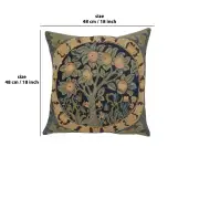 Orange Tree III Belgian Sofa Pillow Cover | 18x18 in