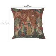 The Smell 1 Large French Couch Cushion | 19x19 in