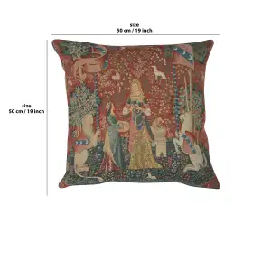 The Smell 1 Large Tapestry Cushion Cover - 19 in. x 19 in. Cotton by Charlotte Home Furnishings Inc