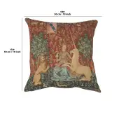 The Sight I Large French Couch Cushion | 19x19 in