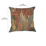 The Hearing I Large Cushion - 19 in. x 19 in. Cotton by Charlotte Home Furnishings | 19x19 in