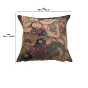 The Virgin by Klimt Belgian Cushion Cover | 18x18 in