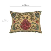 Maeva William Morris Belgian Sofa Pillow Cover | 13x18 in