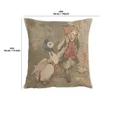 Jemina Beatrix Potter  Belgian Cushion Cover | 14x14 in