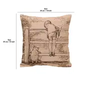 Winnie and Christopher Cushion | 19x19 in