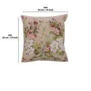 Marie Antoinette I French Couch Cushion | 19x19 in