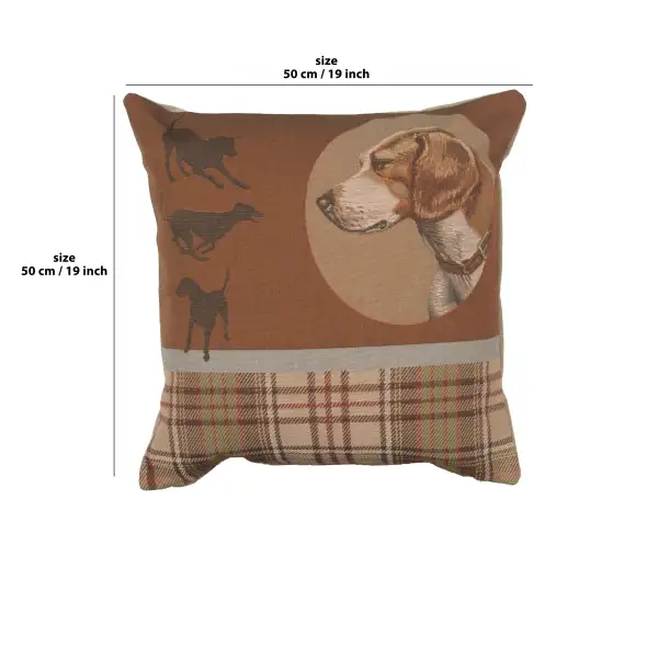 Scottish Dogs Cushion | 19x19 in