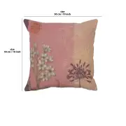 Springtime Blossoms Cushion | 18x18 in