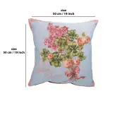 Lucky Charm Spring Gold Cushion | 19x19 in