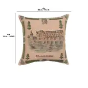 Chenonceaux  I Cushion | 19x19 in