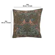 Brother Bird French Couch Cushion | 14x14 in