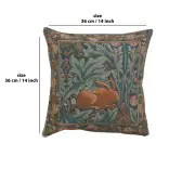Brother Rabbit French Couch Cushion | 14x14 in